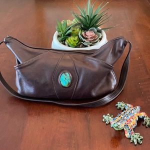 Handmade leather purse